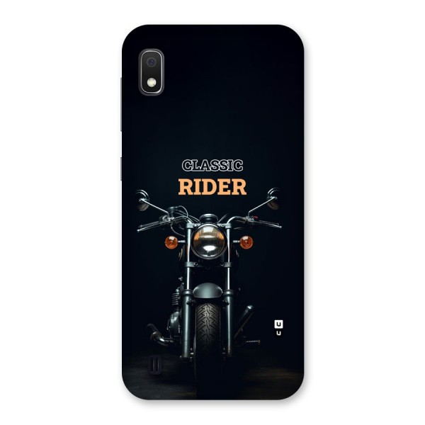 Classic RIder Back Case for Galaxy A10