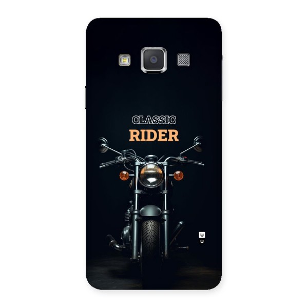 Classic RIder Back Case for Galaxy A3