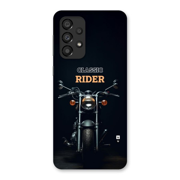 Classic RIder Back Case for Galaxy A33 5G