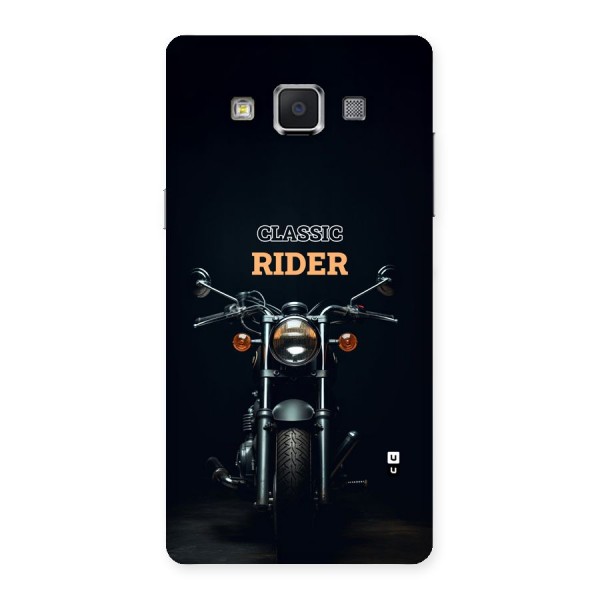 Classic RIder Back Case for Galaxy A5