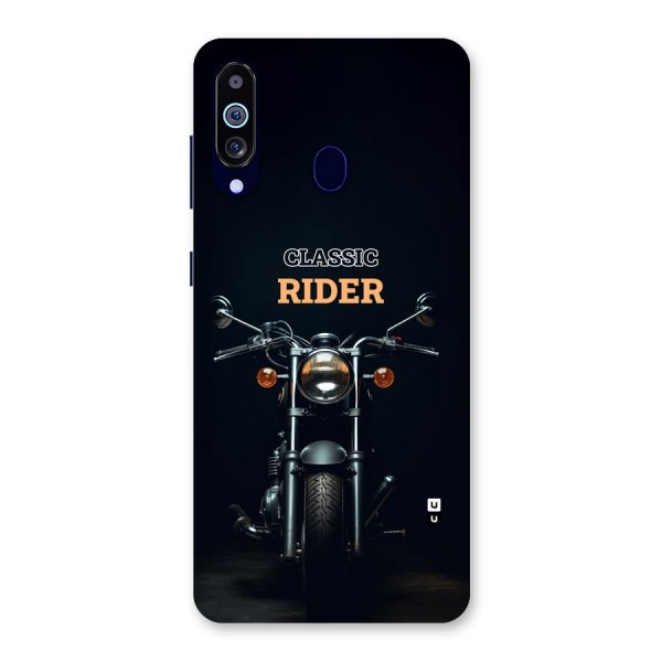 Classic RIder Back Case for Galaxy A60