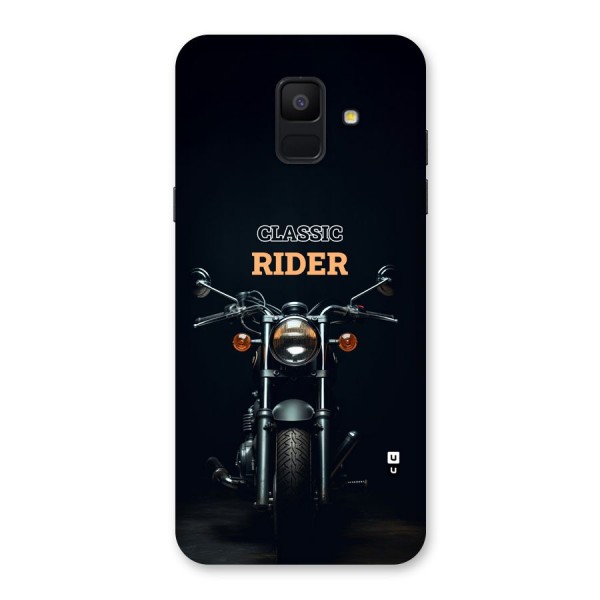 Classic RIder Back Case for Galaxy A6 (2018)