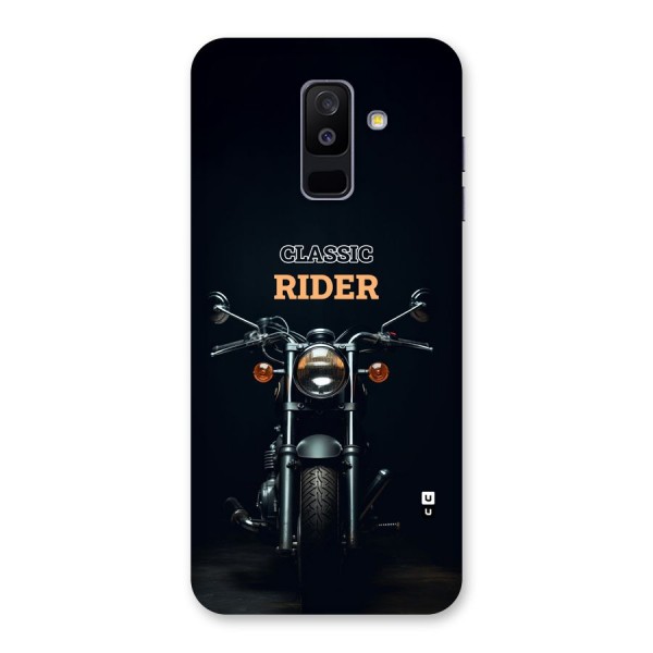 Classic RIder Back Case for Galaxy A6 Plus