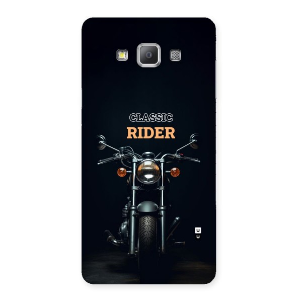 Classic RIder Back Case for Galaxy A7
