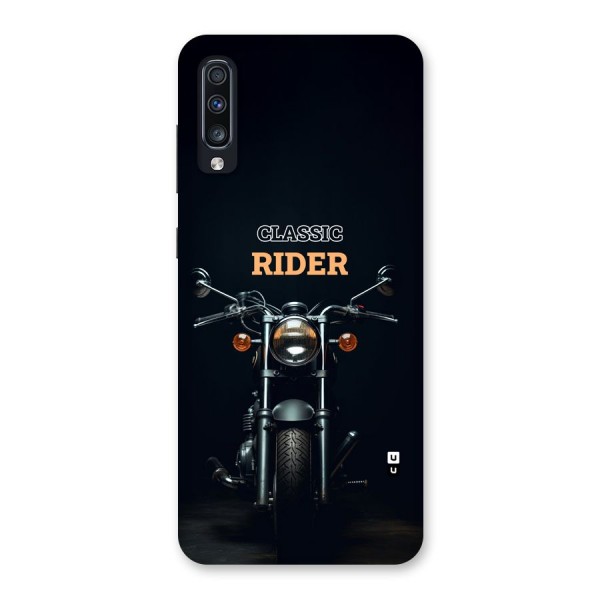 Classic RIder Back Case for Galaxy A70