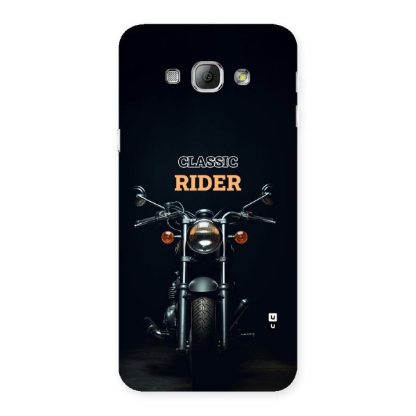 Classic RIder Back Case for Galaxy A8