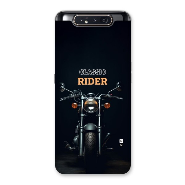 Classic RIder Back Case for Galaxy A80