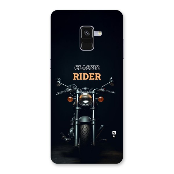 Classic RIder Back Case for Galaxy A8 Plus