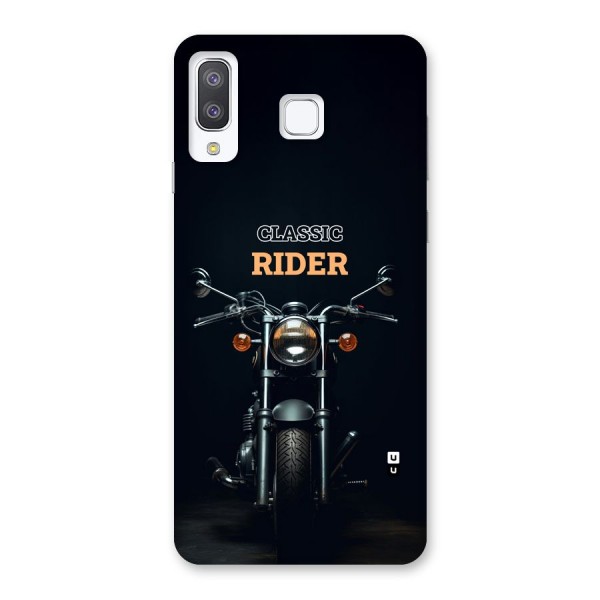 Classic RIder Back Case for Galaxy A8 Star