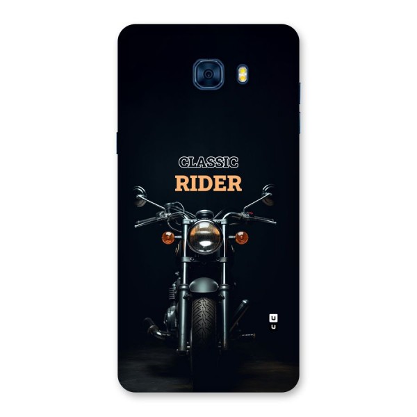 Classic RIder Back Case for Galaxy C7 Pro