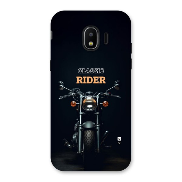 Classic RIder Back Case for Galaxy J2 Pro 2018