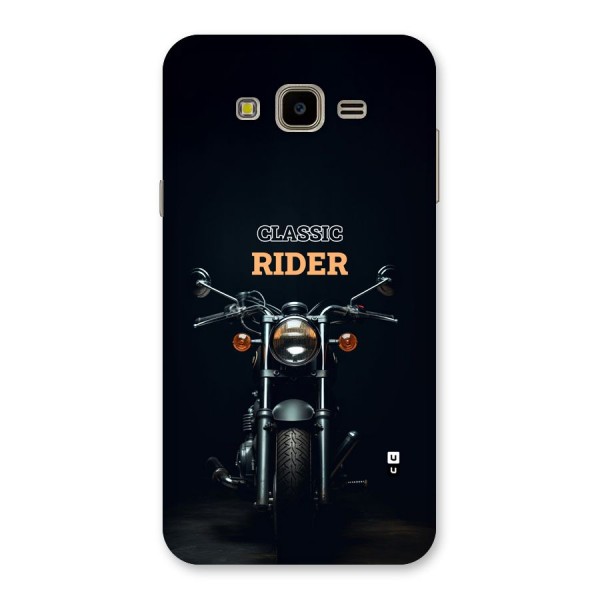 Classic RIder Back Case for Galaxy J7 Nxt