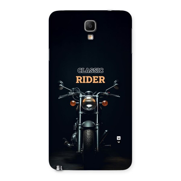 Classic RIder Back Case for Galaxy Note 3 Neo