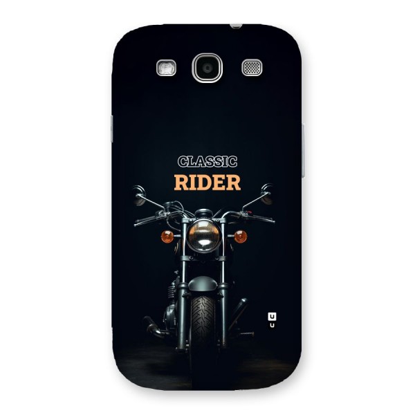 Classic RIder Back Case for Galaxy S3 Neo