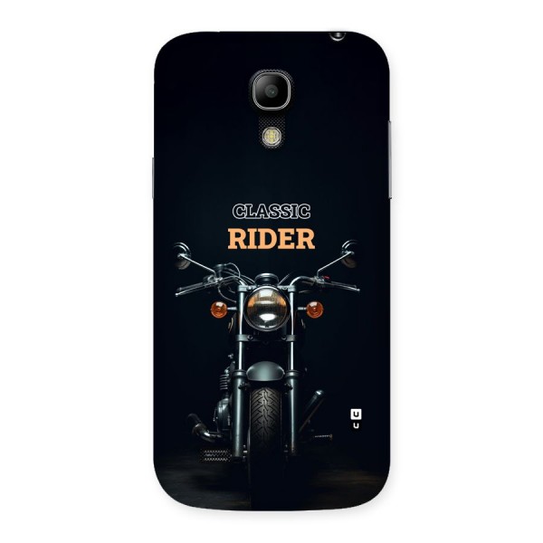 Classic RIder Back Case for Galaxy S4 Mini