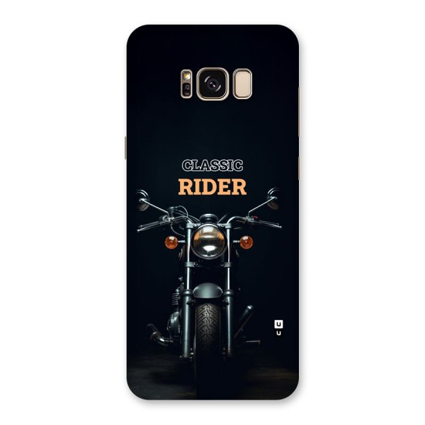 Classic RIder Back Case for Galaxy S8 Plus