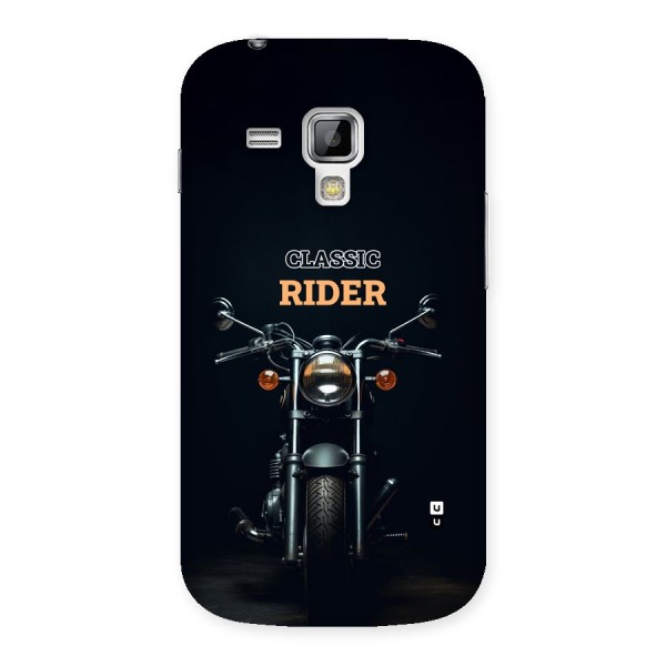 Classic RIder Back Case for Galaxy S Duos