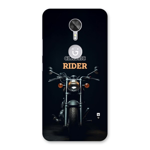 Classic RIder Back Case for Gionee A1
