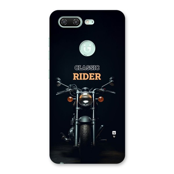 Classic RIder Back Case for Gionee S10