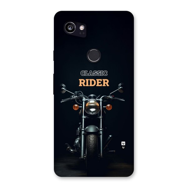 Classic RIder Back Case for Google Pixel 2 XL