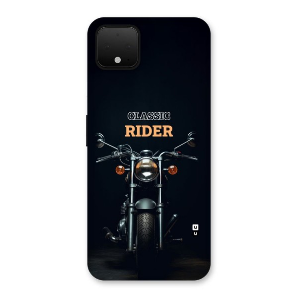 Classic RIder Back Case for Google Pixel 4 XL