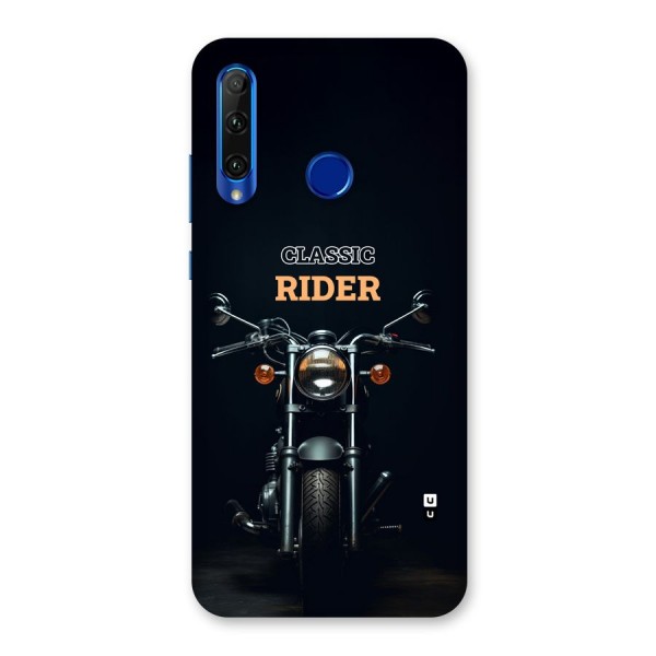 Classic RIder Back Case for Honor 20i