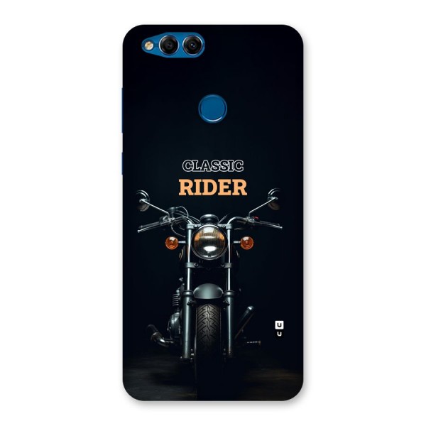 Classic RIder Back Case for Honor 7X