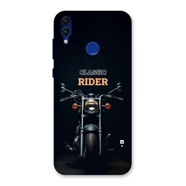 Classic RIder Back Case for Honor 8C