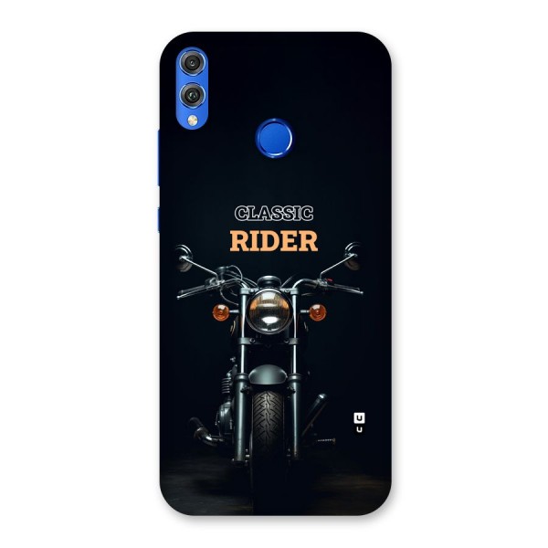Classic RIder Back Case for Honor 8X