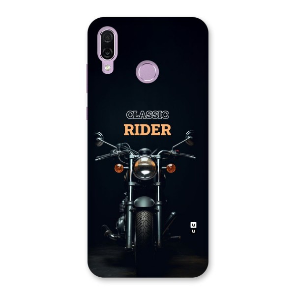 Classic RIder Back Case for Honor Play