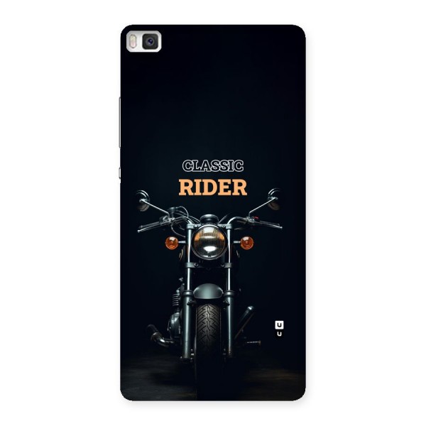 Classic RIder Back Case for Huawei P8