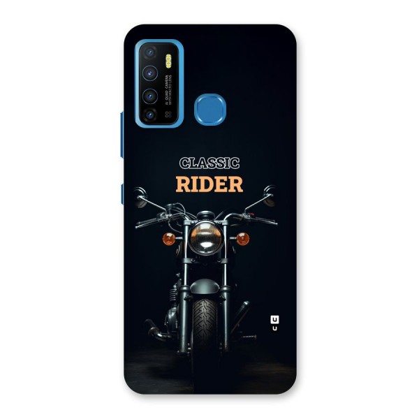 Classic RIder Back Case for Infinix Hot 9