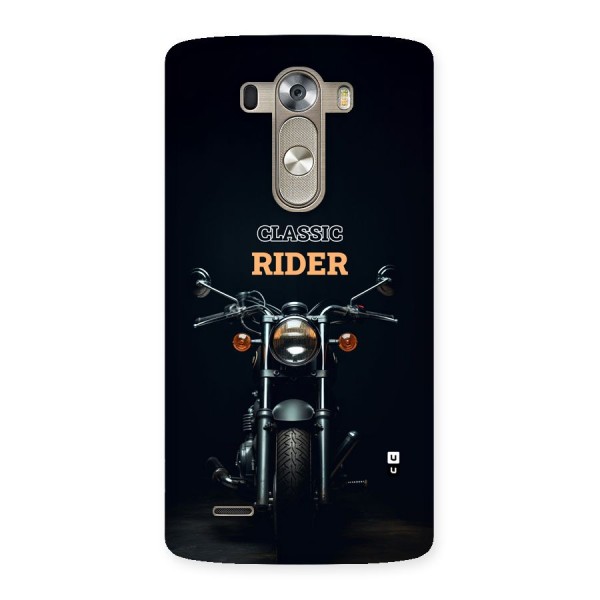 Classic RIder Back Case for LG G3
