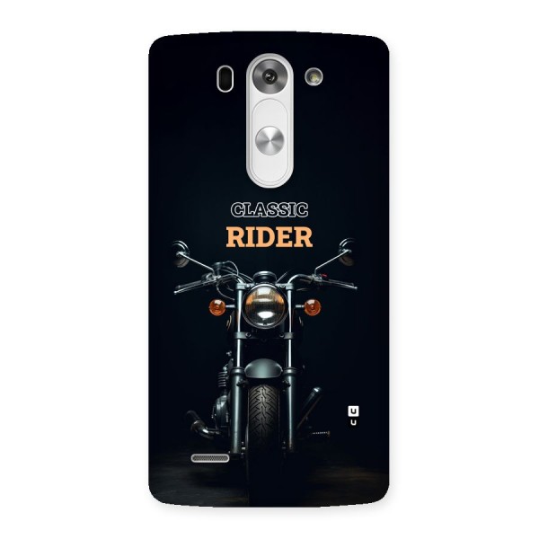Classic RIder Back Case for LG G3 Beat