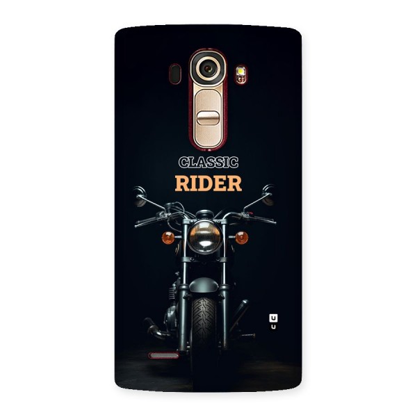 Classic RIder Back Case for LG G4