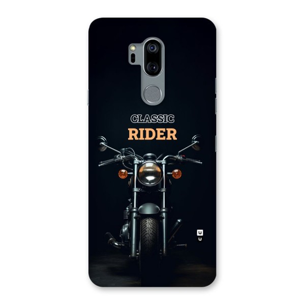Classic RIder Back Case for LG G7