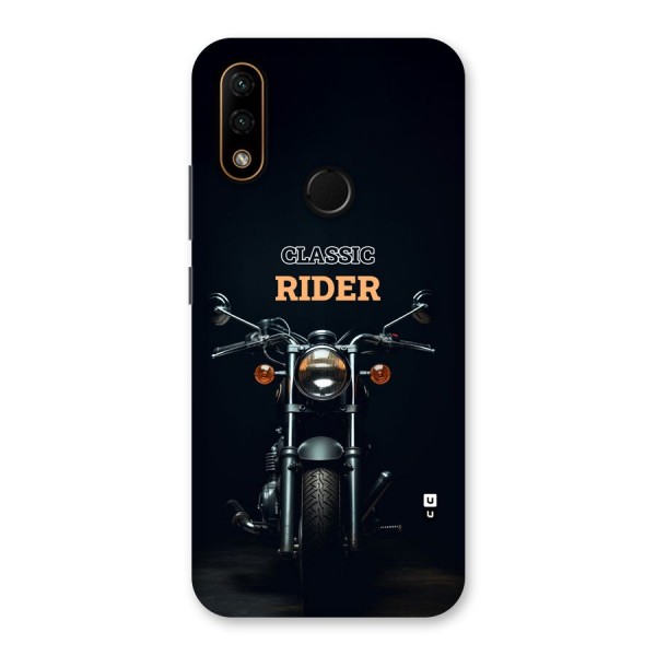 Classic RIder Back Case for Lenovo A6 Note