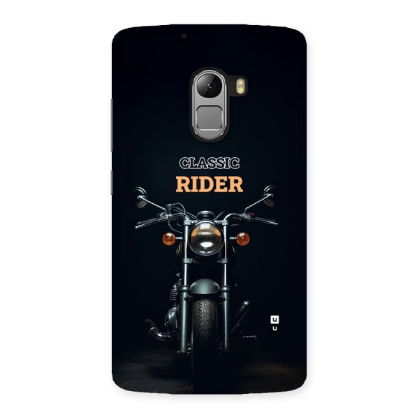 Classic RIder Back Case for Lenovo K4 Note