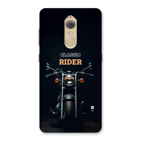 Classic RIder Back Case for Lenovo K8