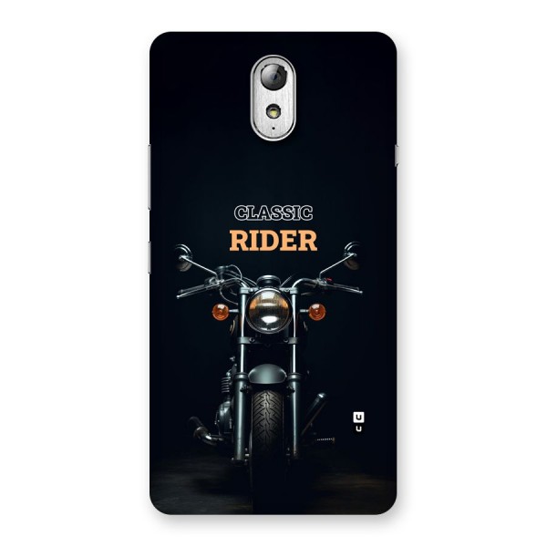 Classic RIder Back Case for Lenovo Vibe P1M