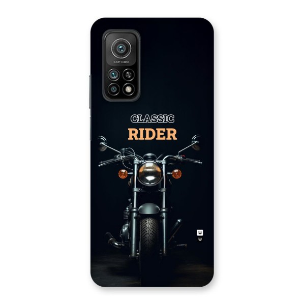 Classic RIder Back Case for Mi 10T 5G