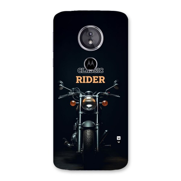 Classic RIder Back Case for Moto E5