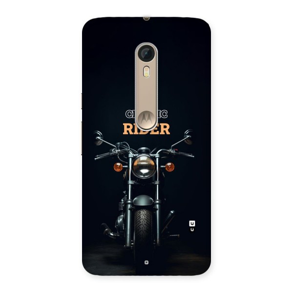 Classic RIder Back Case for Moto X Style