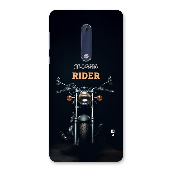 Classic RIder Back Case for Nokia 5