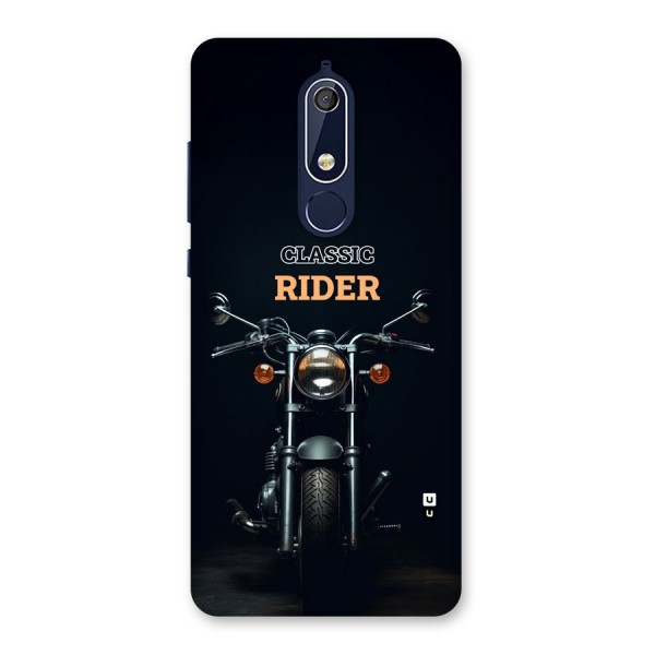 Classic RIder Back Case for Nokia 5.1