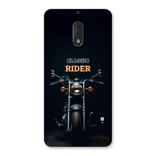 Classic RIder Back Case for Nokia 6