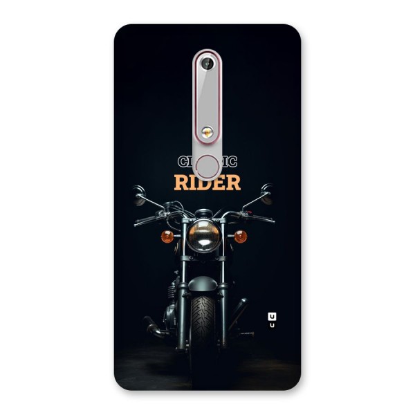 Classic RIder Back Case for Nokia 6.1