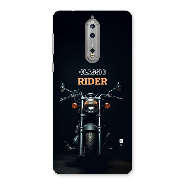 Classic RIder Back Case for Nokia 8