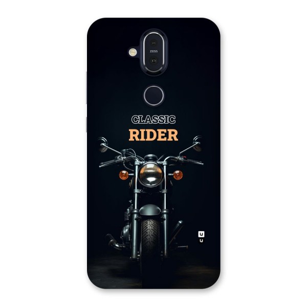 Classic RIder Back Case for Nokia 8.1