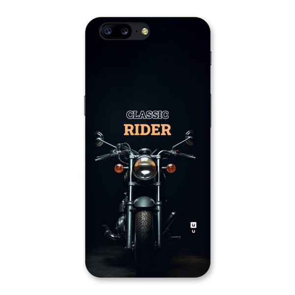 Classic RIder Back Case for OnePlus 5